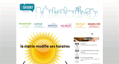 Desktop Screenshot of mairie-grigny69.fr